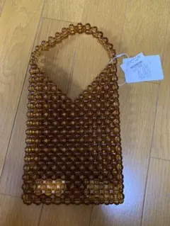 [★新品未使用★]ローリーズファーム ビーズバッグ