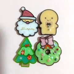 クリスマス　レジンパーツ　★ハンドメイド★