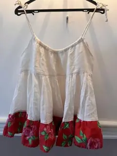 ⭕️ Carolina K カロライナケー コットン キャミソール トップス S
