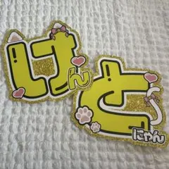 なにわ男子 長尾謙杜 けんとにゃん 文字パネル