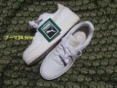 PUMA コートラリースカイ 厚底スニーカー24.5cm