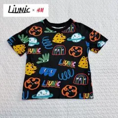 LIUNIC×H&M コラボ Tシャツ 110-115 黒 セレクト インポートのサムネイル