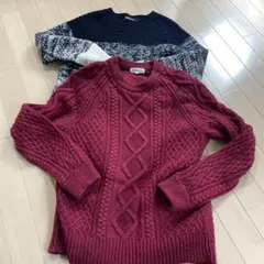 GLOBAL WORK & UNION STATION セーター 2点セットのサムネイル