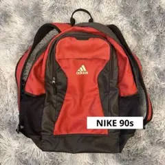 adidas/ナイロンバック/y2k/90s/色落ち