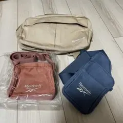 リーボック　バッグ　3点セット　新品未使用　美品
