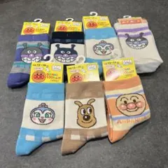 【新品タグ付き♡7足セット】アンパンマン靴下 サイズ13-19cm