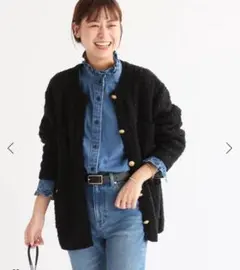 JOURNAL STANDARD relume TWEEDYニットジャケットのサムネイル