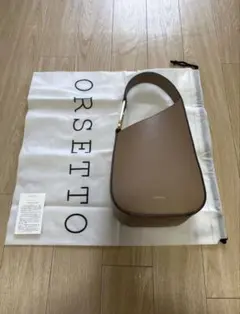 超美品 OSOI TONI MINIBAG ブラウン ムーン ミニバッグ - メルカリ