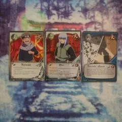 NARUTO ナルトカードゲーム CCG ツナデ ナワキ ダン セット