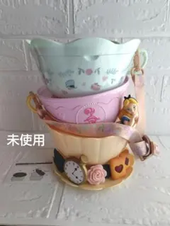 未使用　ポップコーンバケット　不思議の国のアリス　ディズニーリゾート