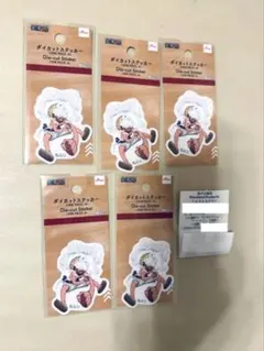 ワンピース　ダイソー　ステッカー　ニカ　ルフィ　新品未開封のサムネイル