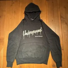 ヒステリックグラマー UNDERGROUND パーカー 黒 日本製 オゾン