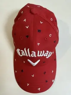 Callaway キャップ レッド ロゴ刺繍のサムネイル