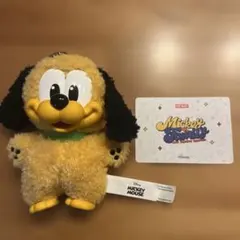 popmartミッキーファミリー プルート 미사용 品