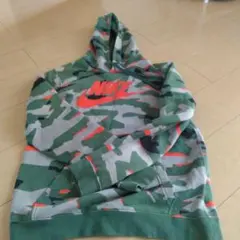 NIKE カモフラージュ パーカー S