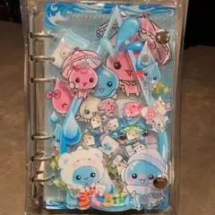 しずくちゃん　アクリル　シール帳　A6バインダー