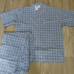 新品‼️紳士用パジャマ　綿100％　半袖　LL