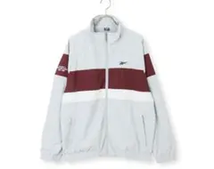 Reebok メンズ ナイロンワッシャーフルジップジャケットのサムネイル