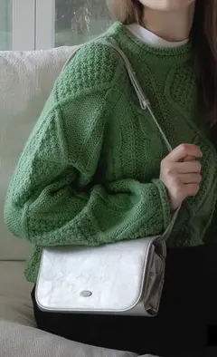 DBERNOトラベルパスポートバッグ シルバー ビッグバージョン