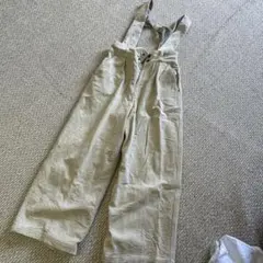 メゾピアノジュニア　コーデュロイサロペットパンツ160cm