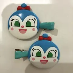 コキンちゃん ヘアクリップ アンパンマン　2個セット