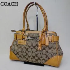 COACH シグネチャー ハンプトンズ トートバッグ y2k 00s 肩掛け - メルカリ