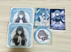 学園アイドルマスター　月村手毬　極楽湯コースター　ウエハース　5点まとめ売り