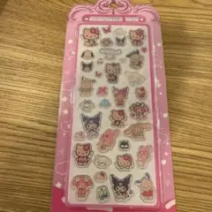 サンリオシール　キティ　マイメロ　クロミ　シナモロール　ポチャッコ　ケロッピ