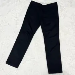 SHIPS JET BLUE チノパン 黒 Mサイズ スリム 上品カジュアル