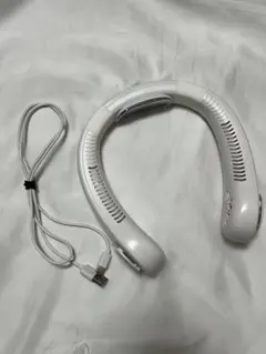 LOMAYA 充電式首掛け扇風機 (ホワイト) [J01]のサムネイル