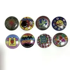 ヴィンテージ 缶バッジ 8個