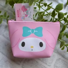 サンリオ　ミニポーチ　マイメロディ　ピンク　サイフ　新品未使用品　小物収納