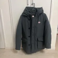 DANTON ダントン　グレー ダウンジャケット レディースサイズ34 女性用