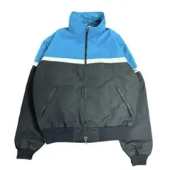 ジャケット　ブルゾン　スタンドカラー　バイカラー　アウトドア　古着　8L2