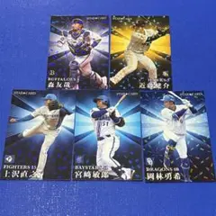 プロ野球チップスカード 2023 第2弾 スターカード 5枚