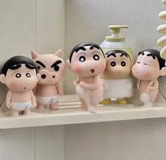【バラ売り・まとめ買い可】可愛いクレヨンしんちゃん お風呂フィギュア 各種のサムネイル