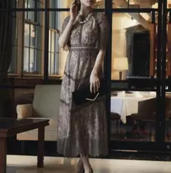 Dorry Doll ショルダーギャザーラッセルレースワンピース