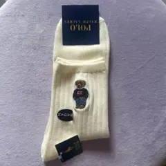 Polo Ralph Lauren クマ刺繍ソックス 24~26cm