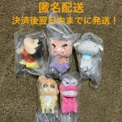 クレヨンしんちゃん　つまんでつなげてますこっと　5種セット