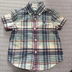 Ralph Lauren 半袖チェックシャツ 12M