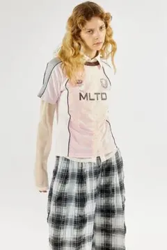 メゾンスペシャル　ユニフォームT-shirt ピンクのサムネイル