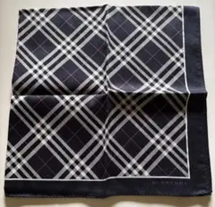 バーバリー　大判ハンカチ　チェック