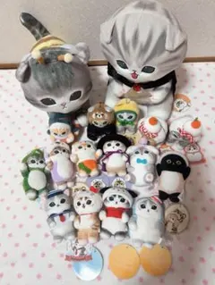 モフサンド ぬいぐるみ 大量まとめ売り♡ mofusand にゃんこが見守るデスクトップひっかけぬいぐるみ(めで鯛