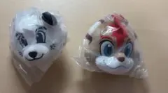 プロ野球マスコット フェイスぬいぐるみ パ・リーグ　フレップ　レオ　2個セット