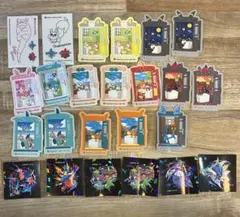 ポケセンオンライン ミニゲーム ステッカー & メガシンカステッカー 24枚