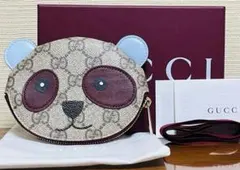 ⚫️交渉中⚫️【GUCCI】パンダ シェイプ GG コインケース