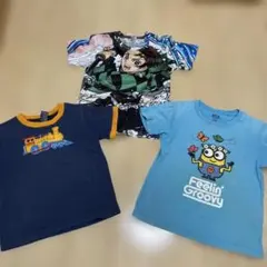 キッズ 半袖Tシャツ 3枚セット　110のサムネイル