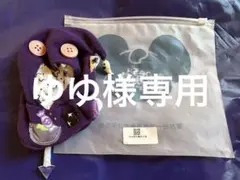 ゆゆ様専用　着せ替えぬいぐるみ　服　10センチ　ハロウィン　おばけ　紫・白