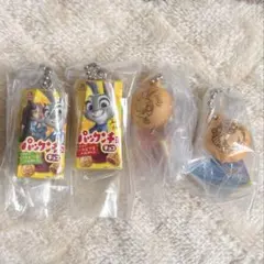 パックンチョ　ミニチュアチャーム　ズートピア2　カプセルトイ　ディズニー