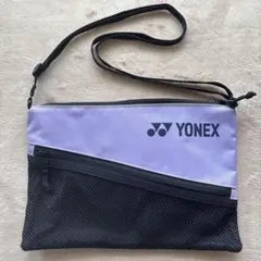 YONEX メッシュショルダーバッグ ブラック - メルカリ